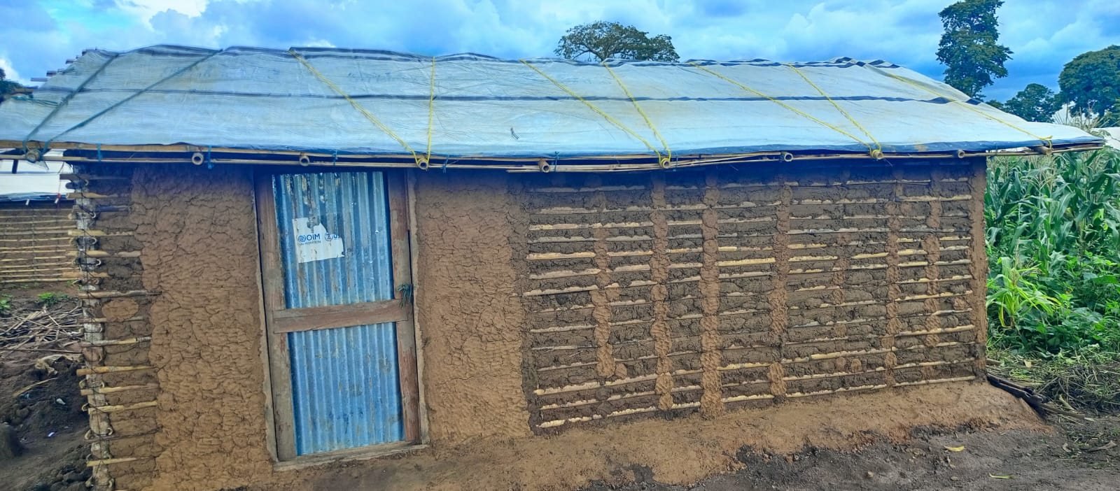 Abrigo reforçado em Cabo Delgado